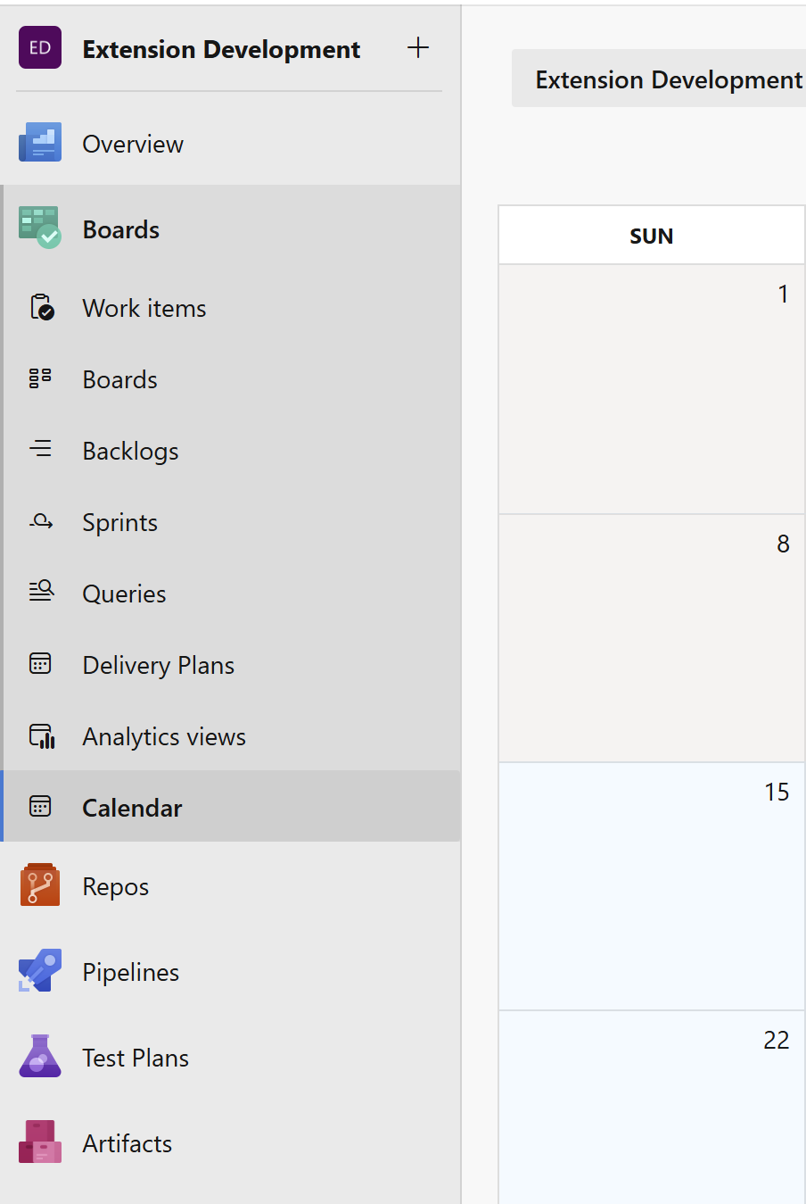 calendar